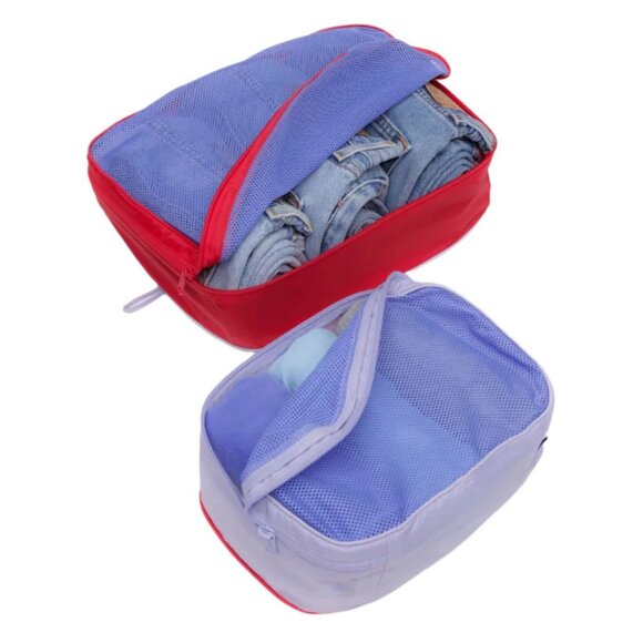 NWT Baggu Packing Cube Set - Mesh Berry Mix - Picture 4 of 8